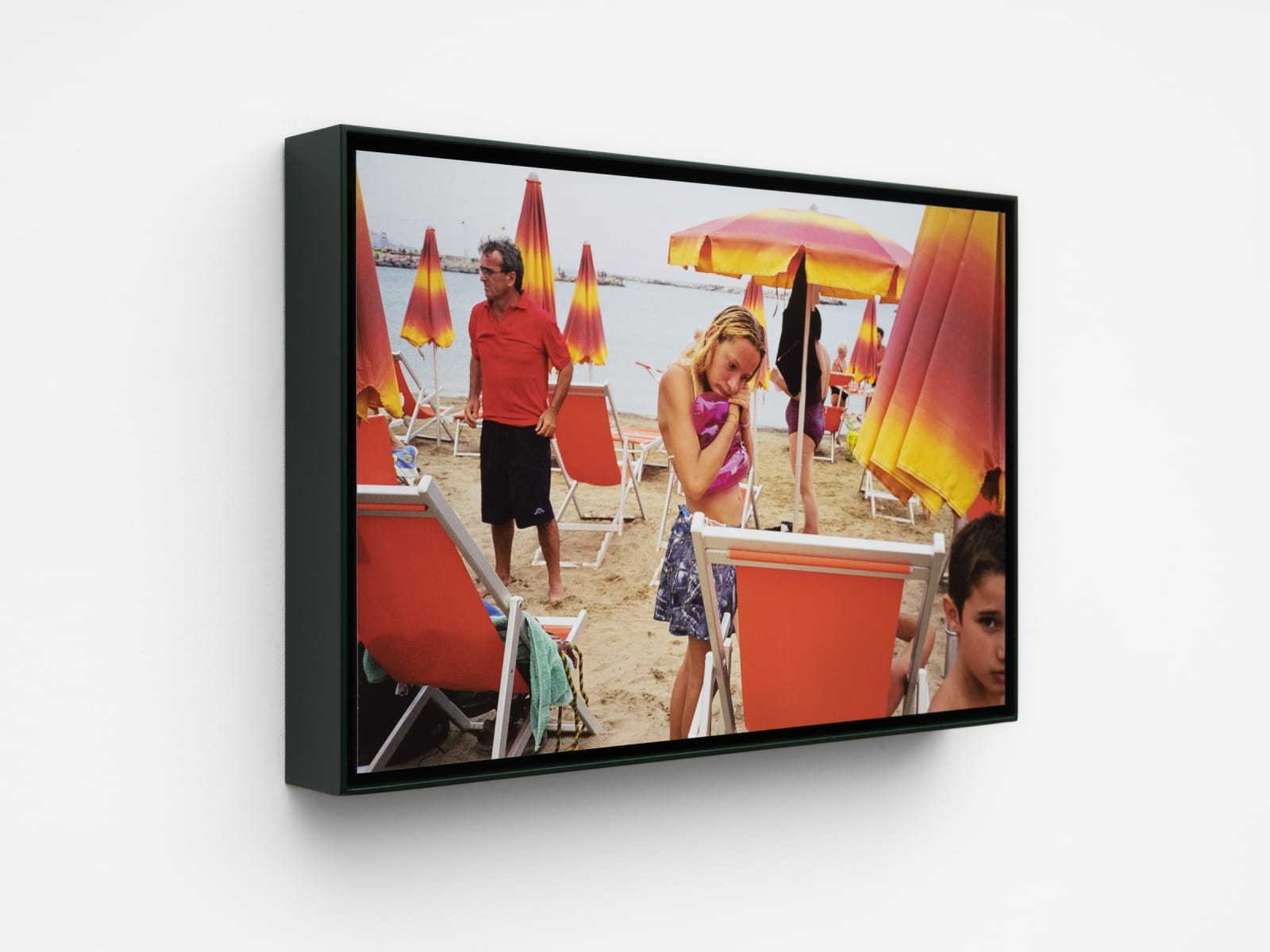 Leigh Johnson, His lungs are up against the door to the apartment, the one he put on the market, 2003