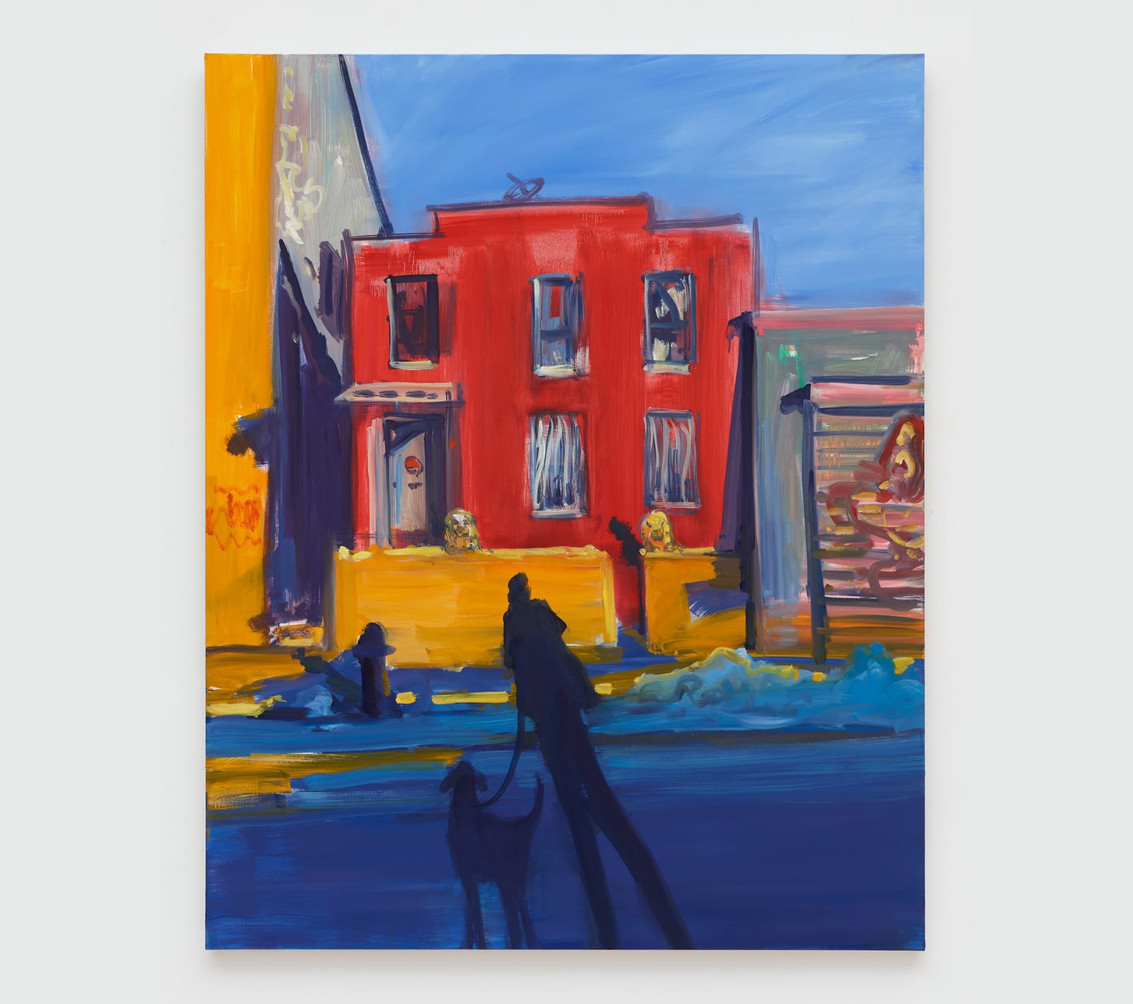 Deborah Brown Lions on Boerum Street
