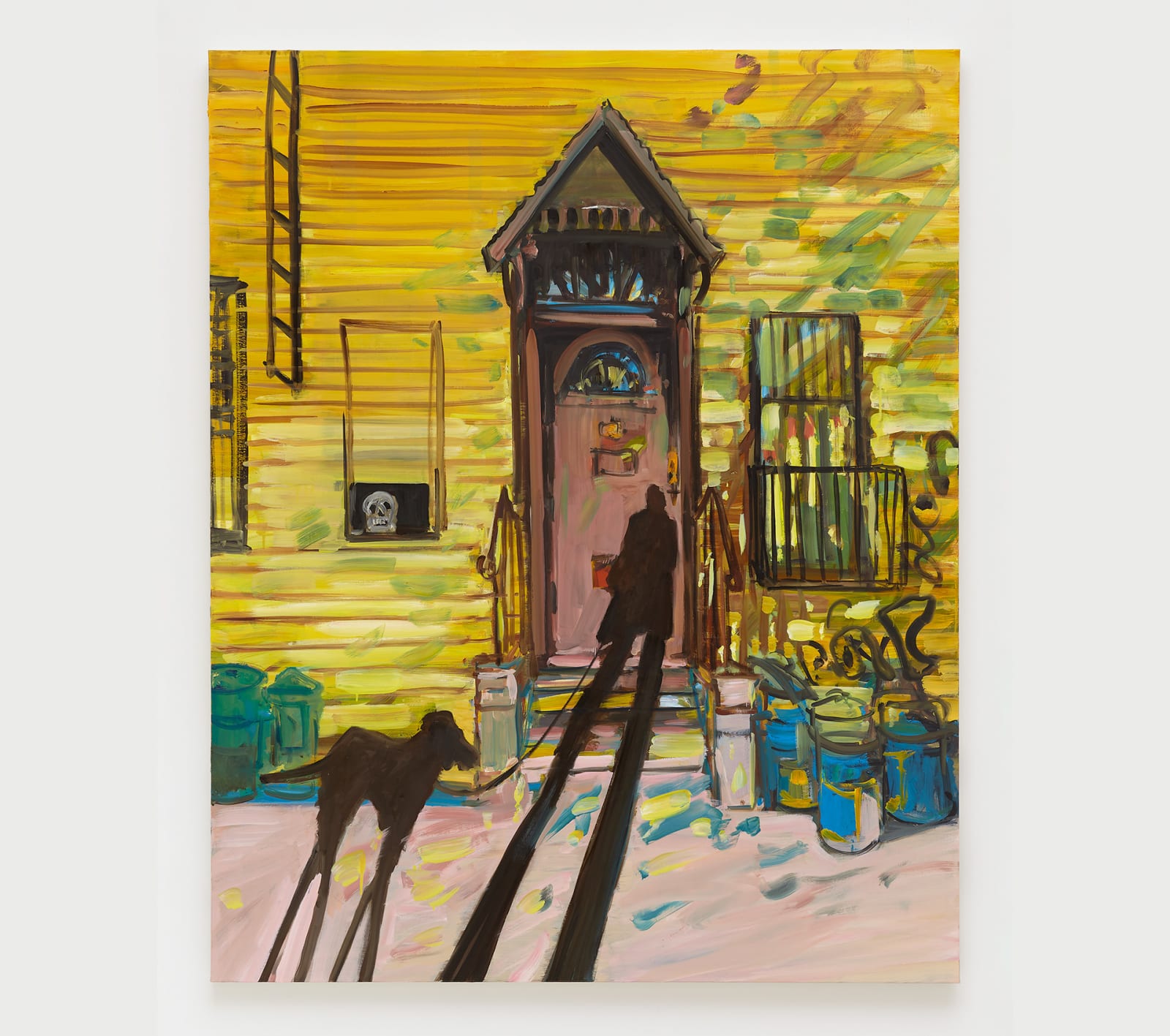 Deborah Brown, Yellow House, 2022