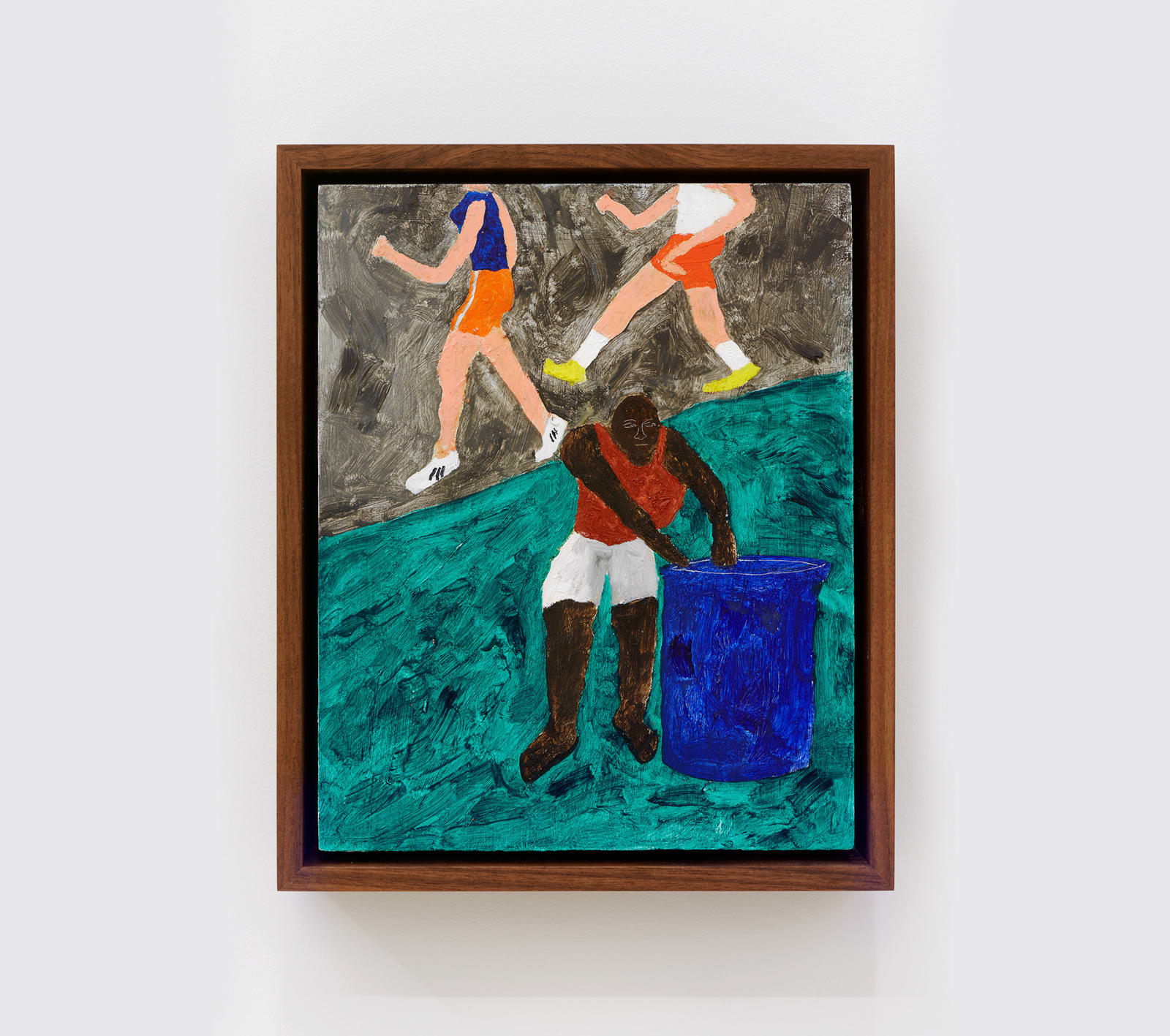 Marcus Leslie Singleton, Collecting Bottles, 2020