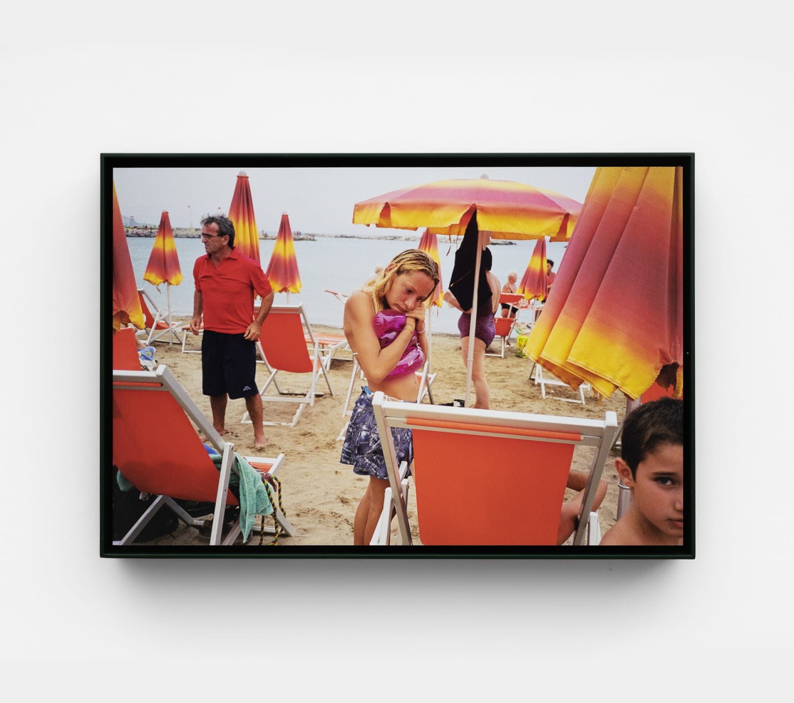 Leigh Johnson, His lungs are up against the door to the apartment, the one he put on the market, 2003