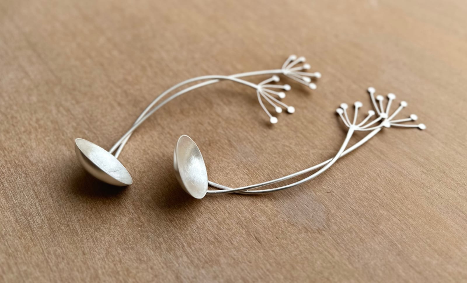 Lucy Woodley, Seed Head Spoon - Left Leaning, 2024