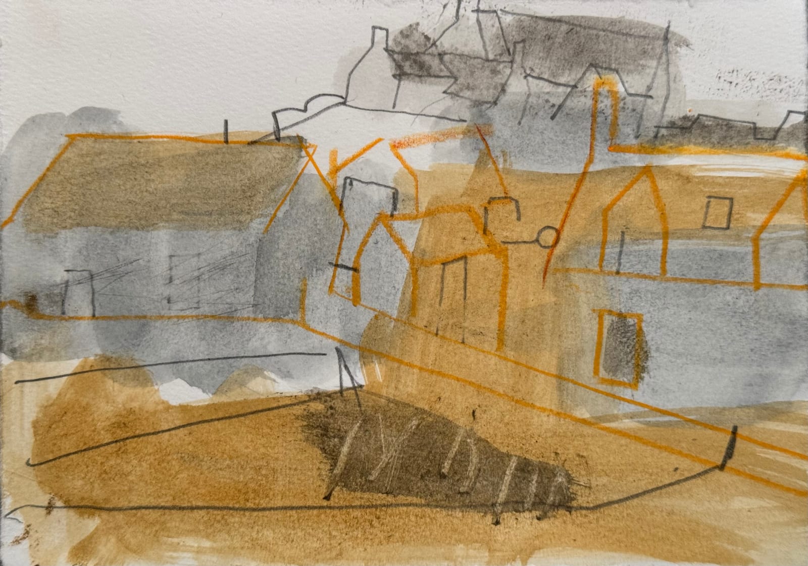 ANTA, Old church Boisdale Township Uist, Lachie Stewart, 2024