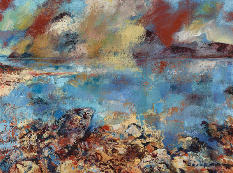 Pat Semple RSW, Sutherland Landscape