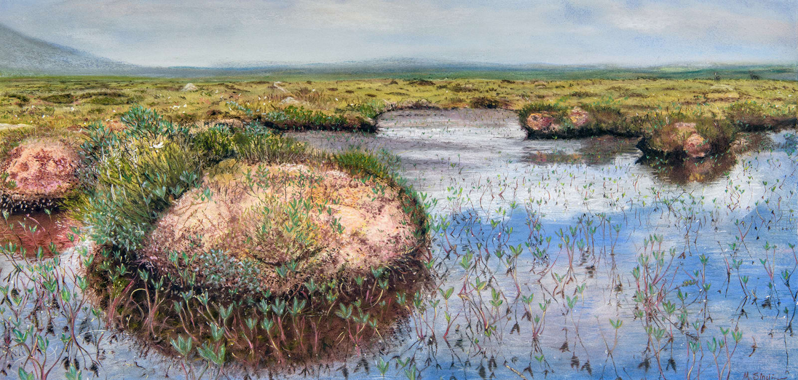 Magi Sinclair, BLUE DAY REFLECTIONS.