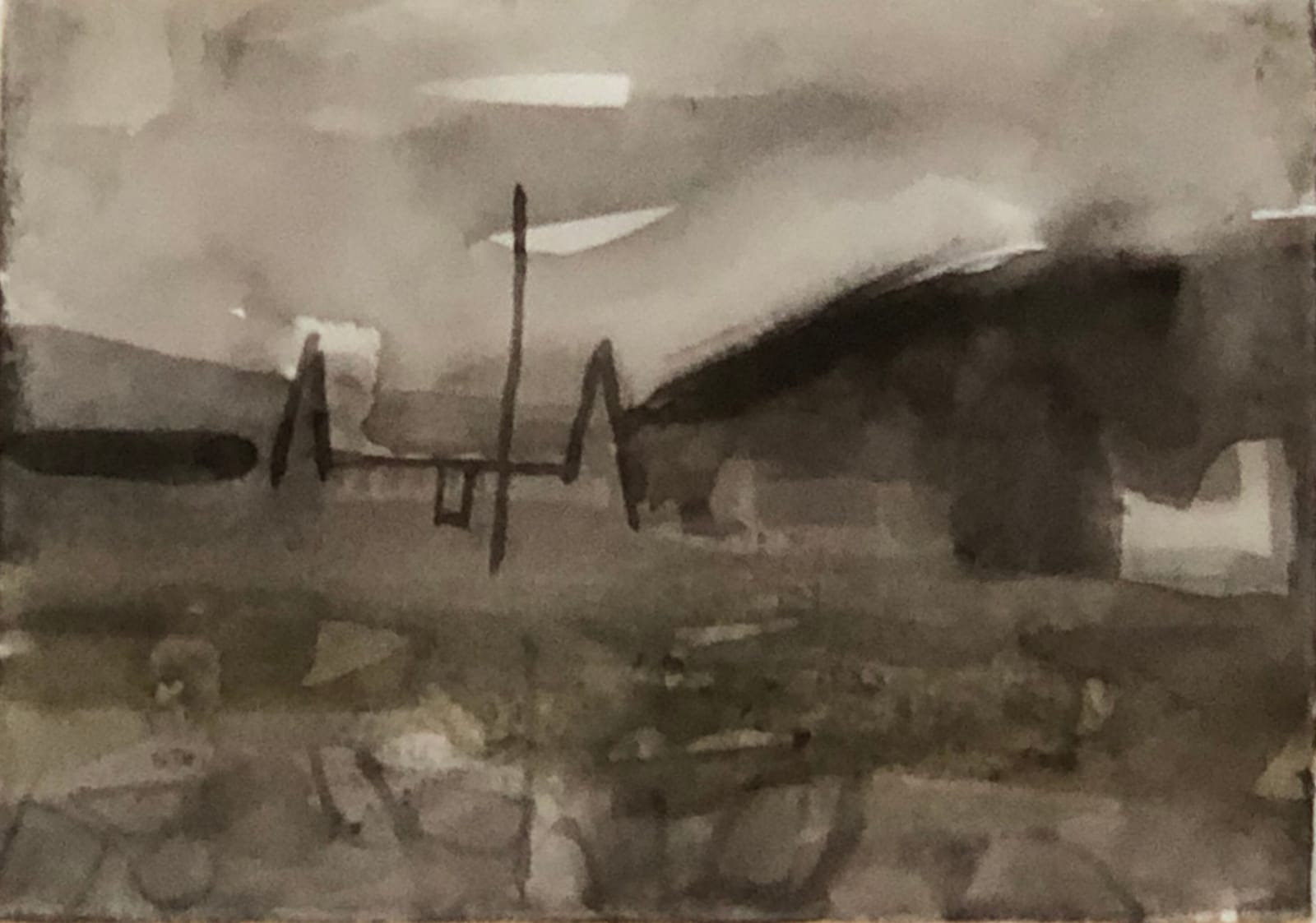 Lachie Stewart Anta, Balta Sound Old Church, Unst, Lachie Stewart