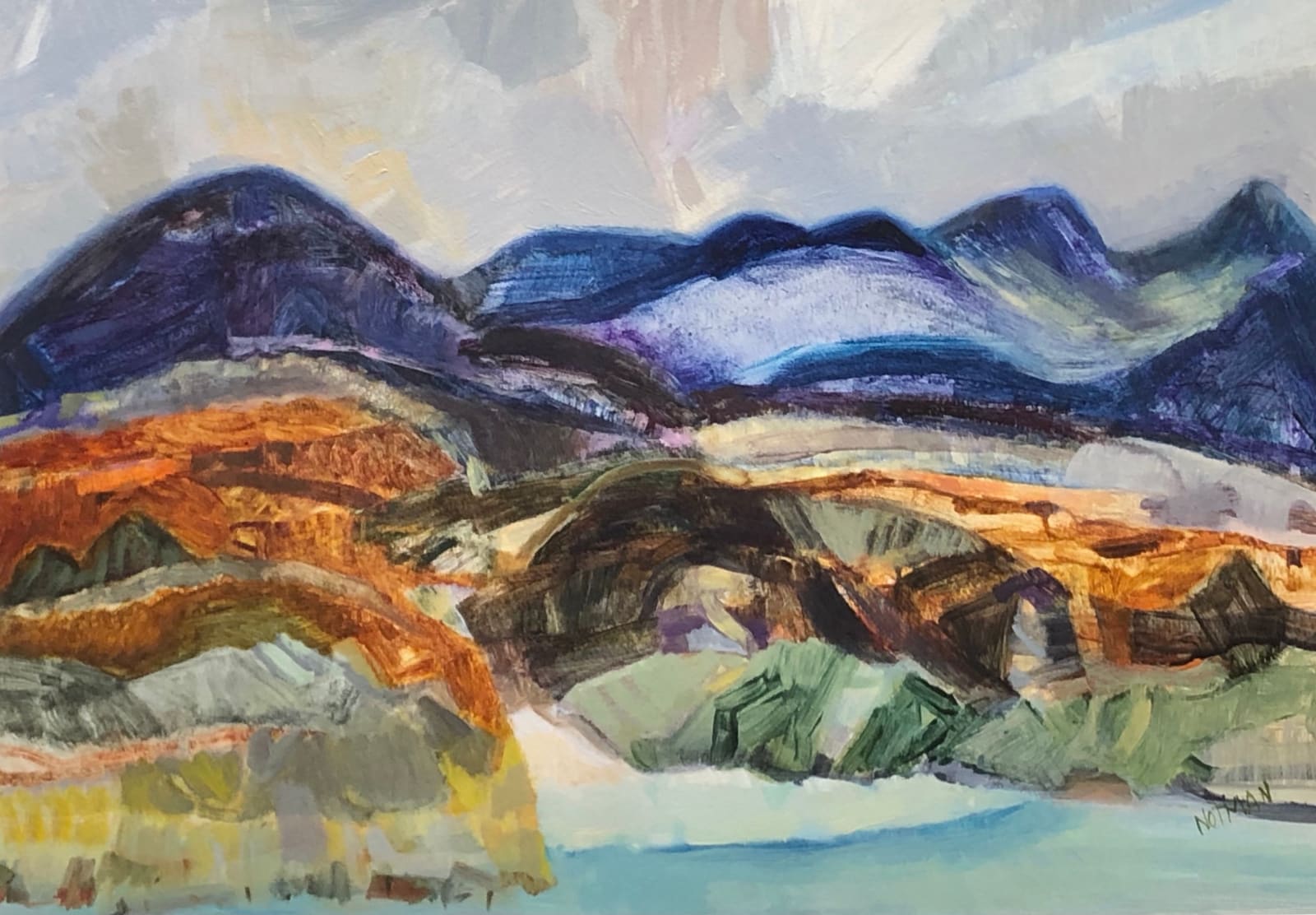 Marion Notman, Autumn Landscape