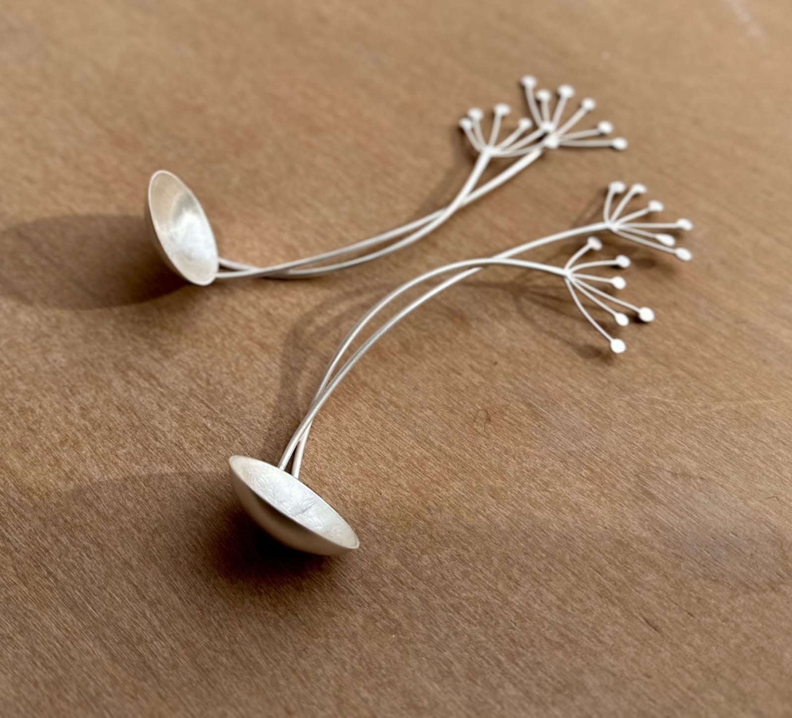 Lucy Woodley, Seed Head Spoon - Right Leaning, 2024