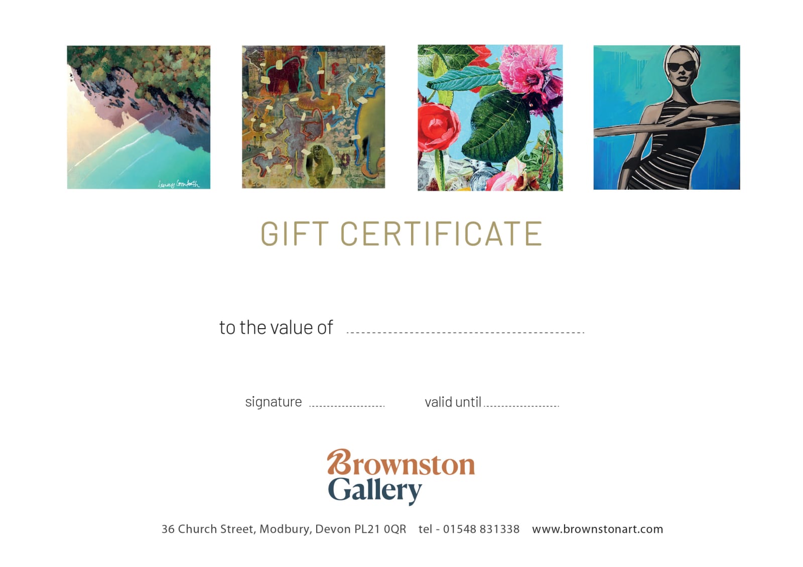 Gift Voucher, Gift Voucher £100
