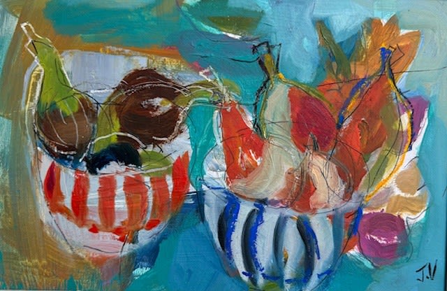 Jo Vollers, Pears and Figs , 2022