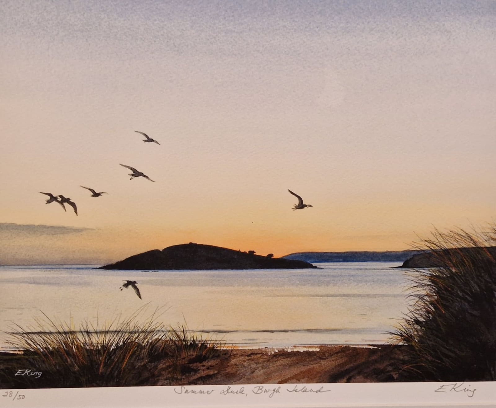 Eleanor King, Summerwalk, Burgh Island, Bantham, 2024