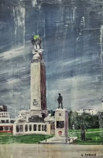 Fresh Talent Award Artists, Chris Stone - The War Memorial , 2025