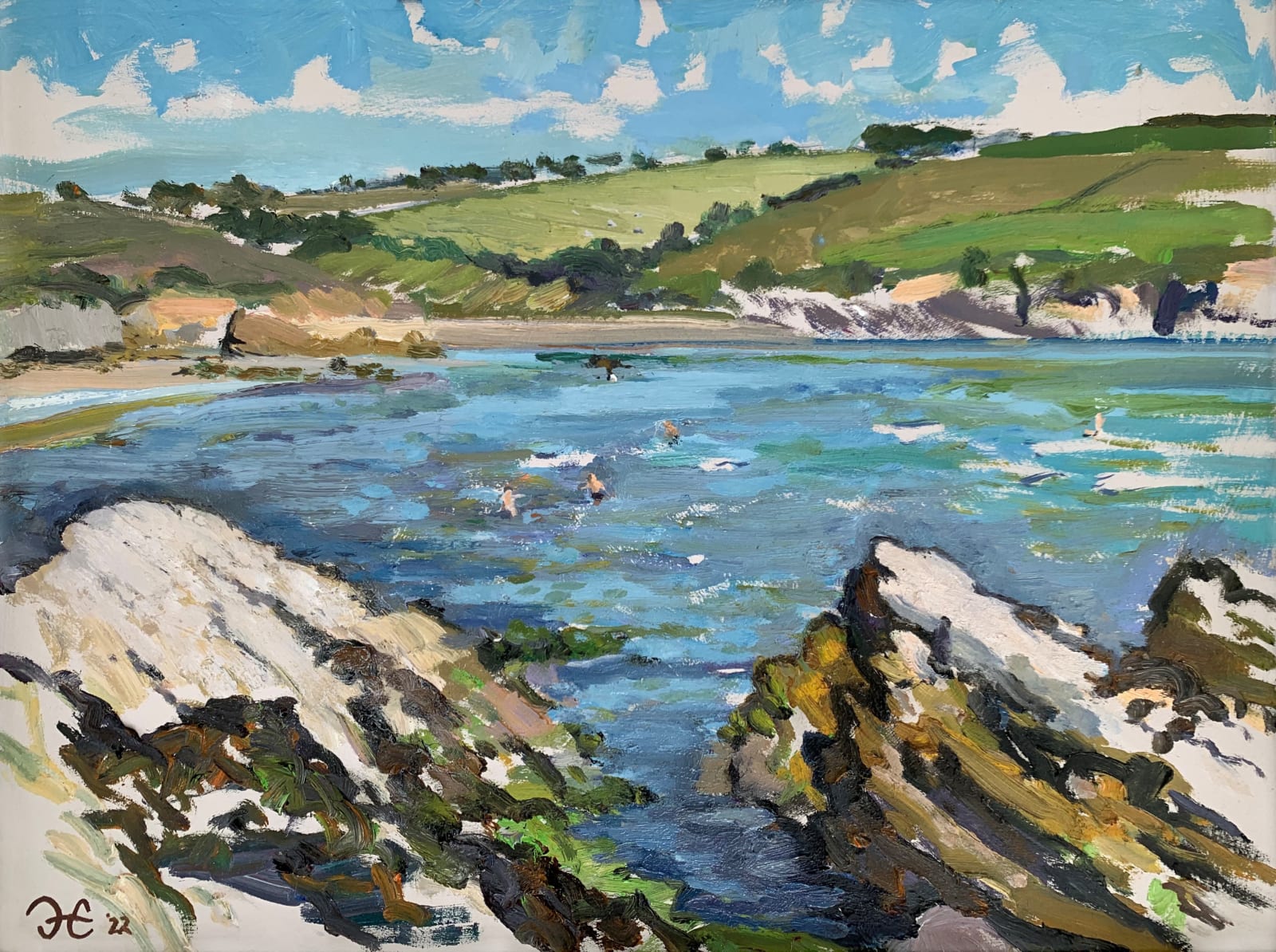 Alistair Erskine, Across Mothecombe