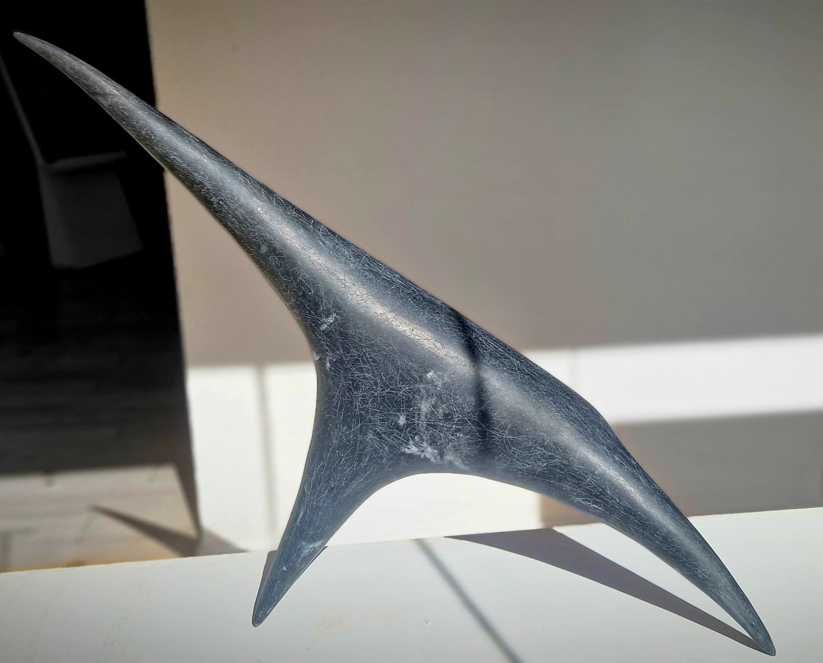 Sculpture Gallery, Guy Stevens - Black Scratchy creature