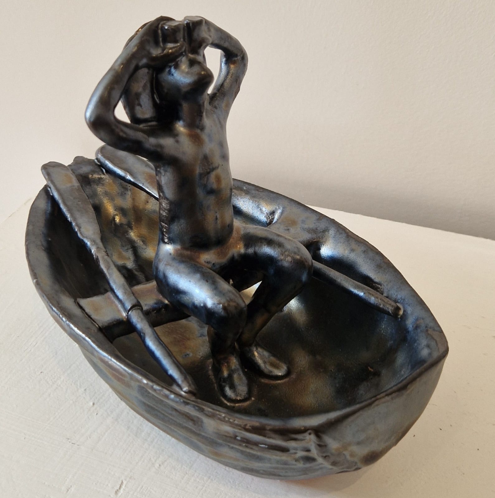 Sculpture Gallery, Sophie Howard - Rowing boat