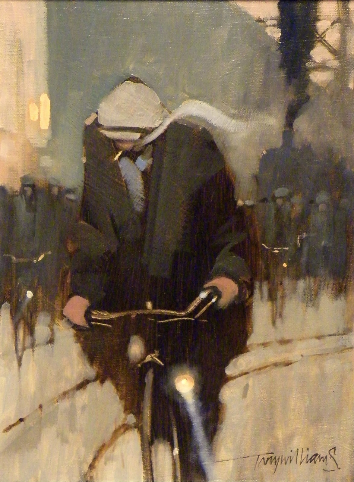 Tony Williams RSMA, Smoking Ghost Shipwright, 2025