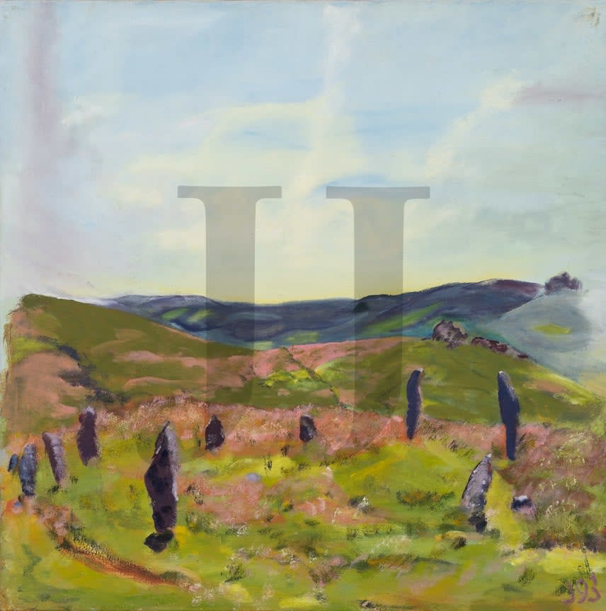 JEAN JONES, Stone Circle Ringmoor (untitled), 1993