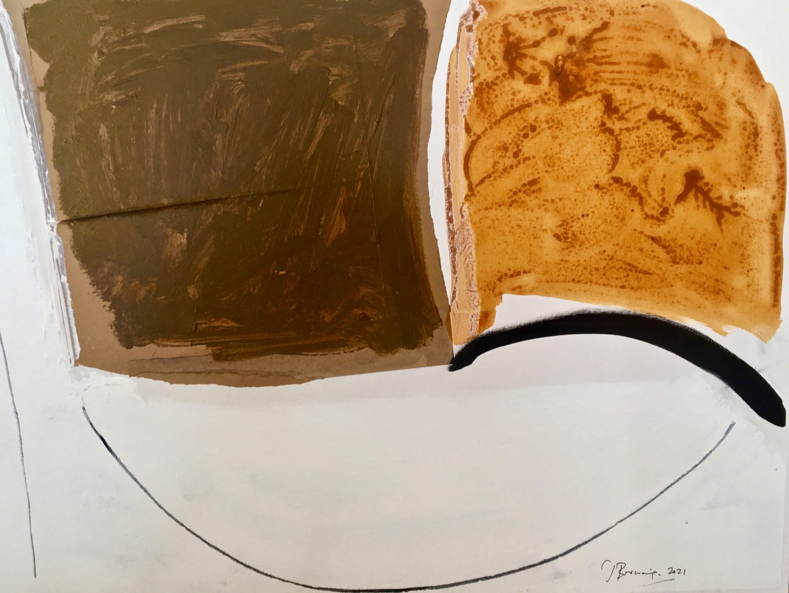 Jerry Browning, Disappearing Line, 2021