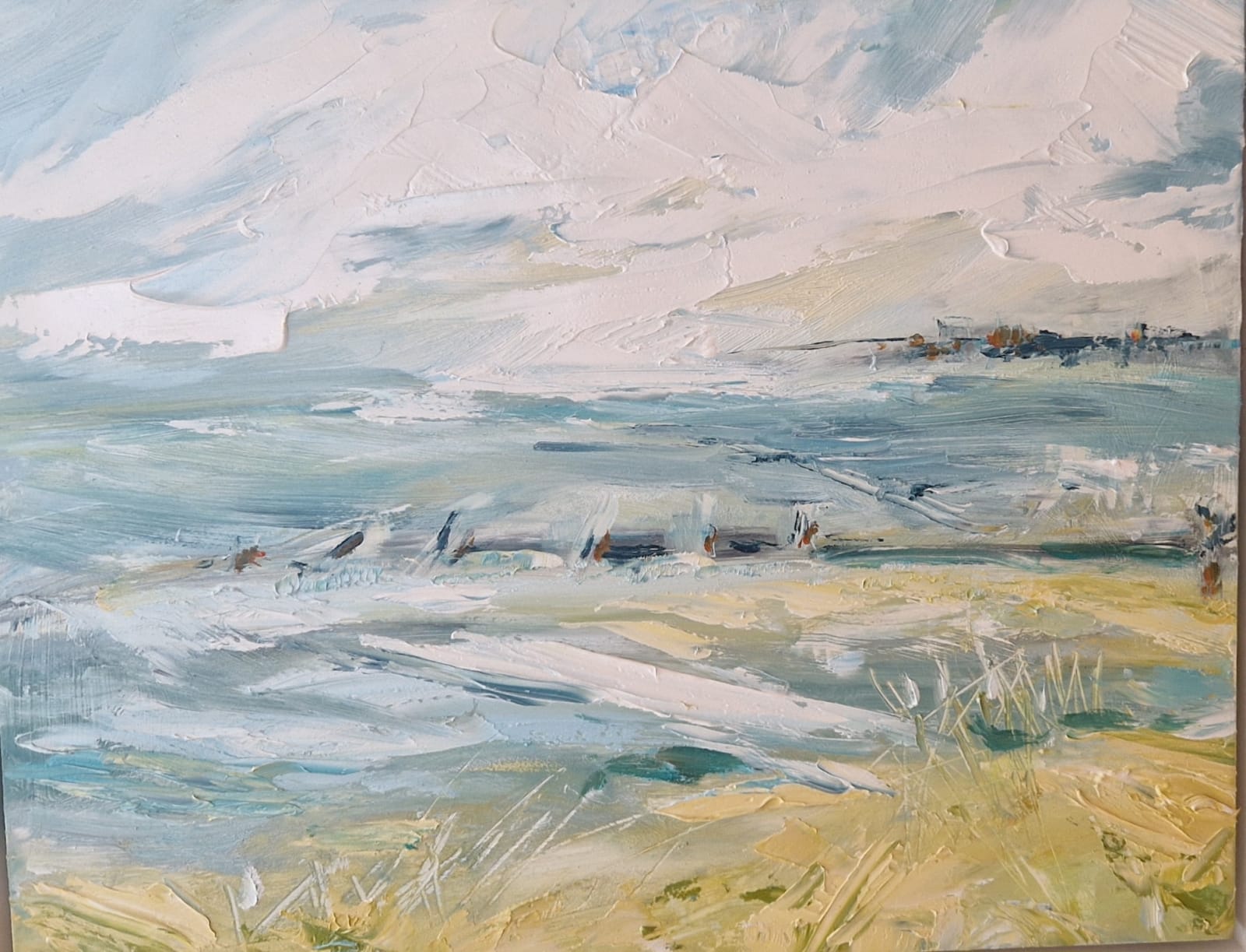Alison Summerfield, windy walk, 2025