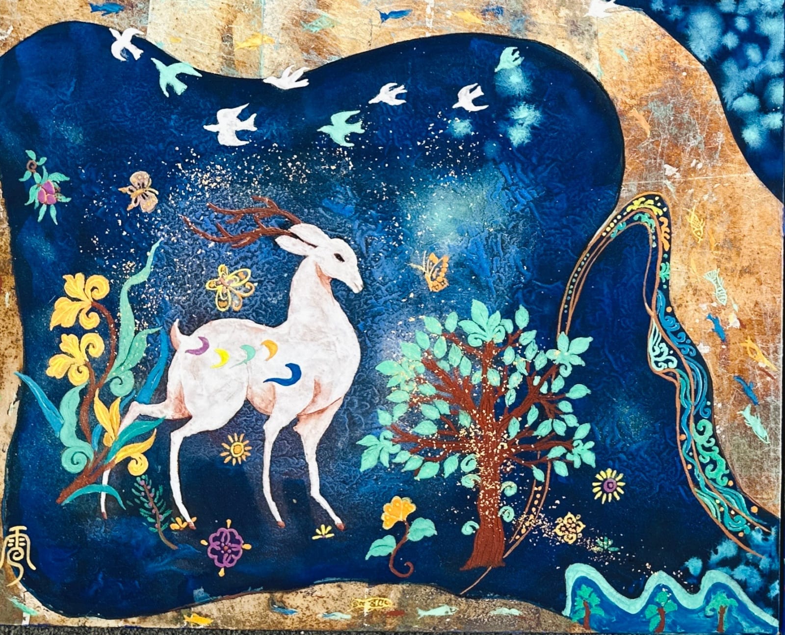 Tina Tiana, Whispers of the Forest I, 2025