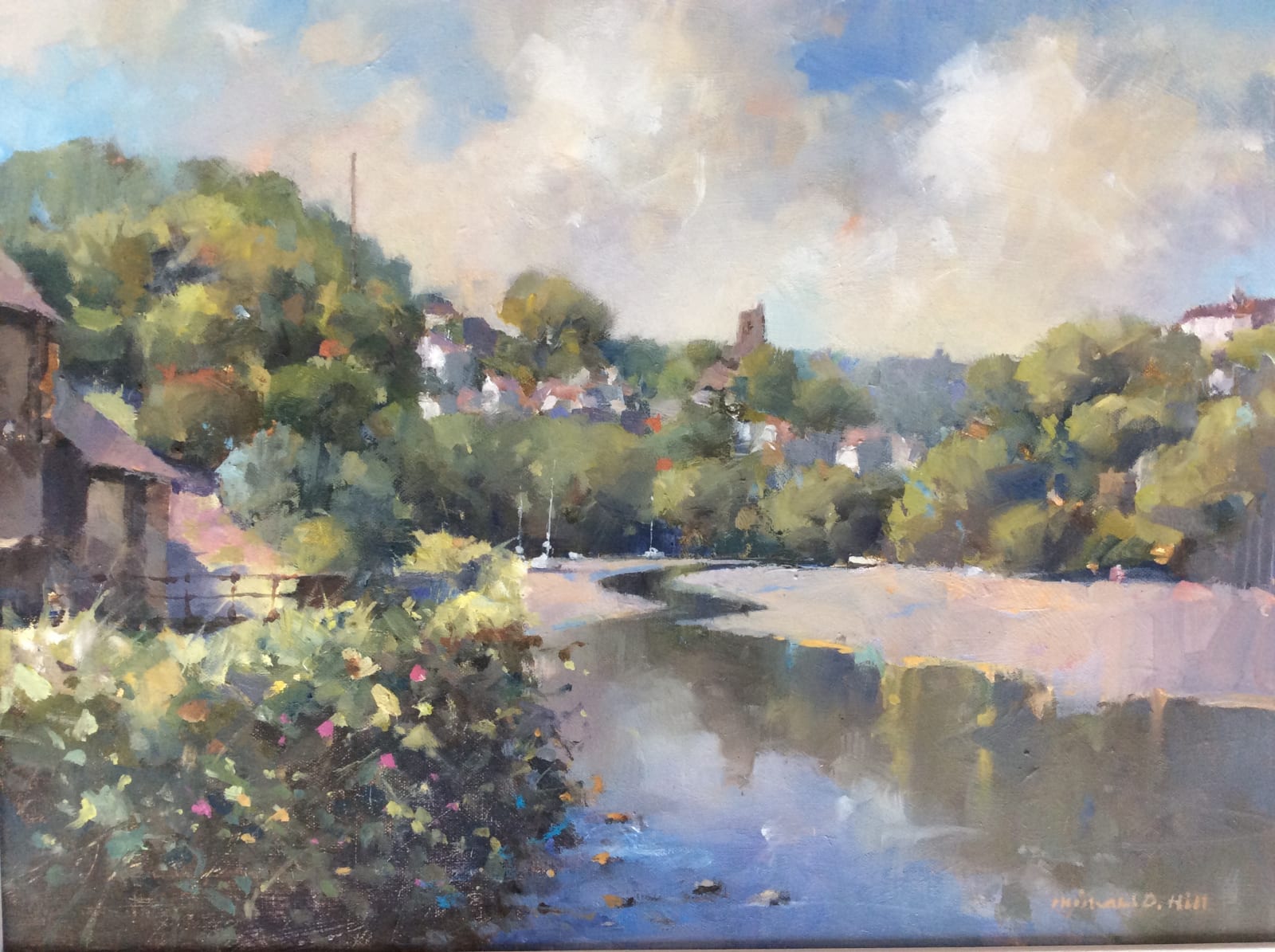 Michael Hill, From Bridgend. Noss Mayo