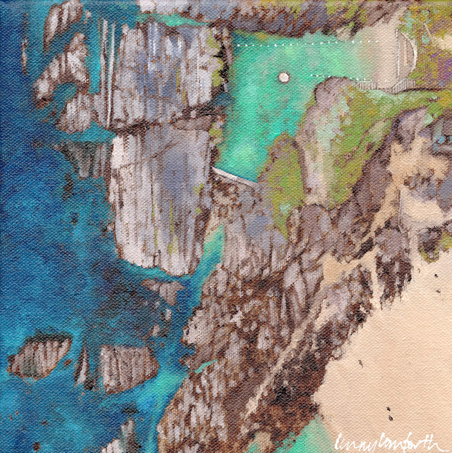 Lenny Cornforth, Mermaid pool , 2024