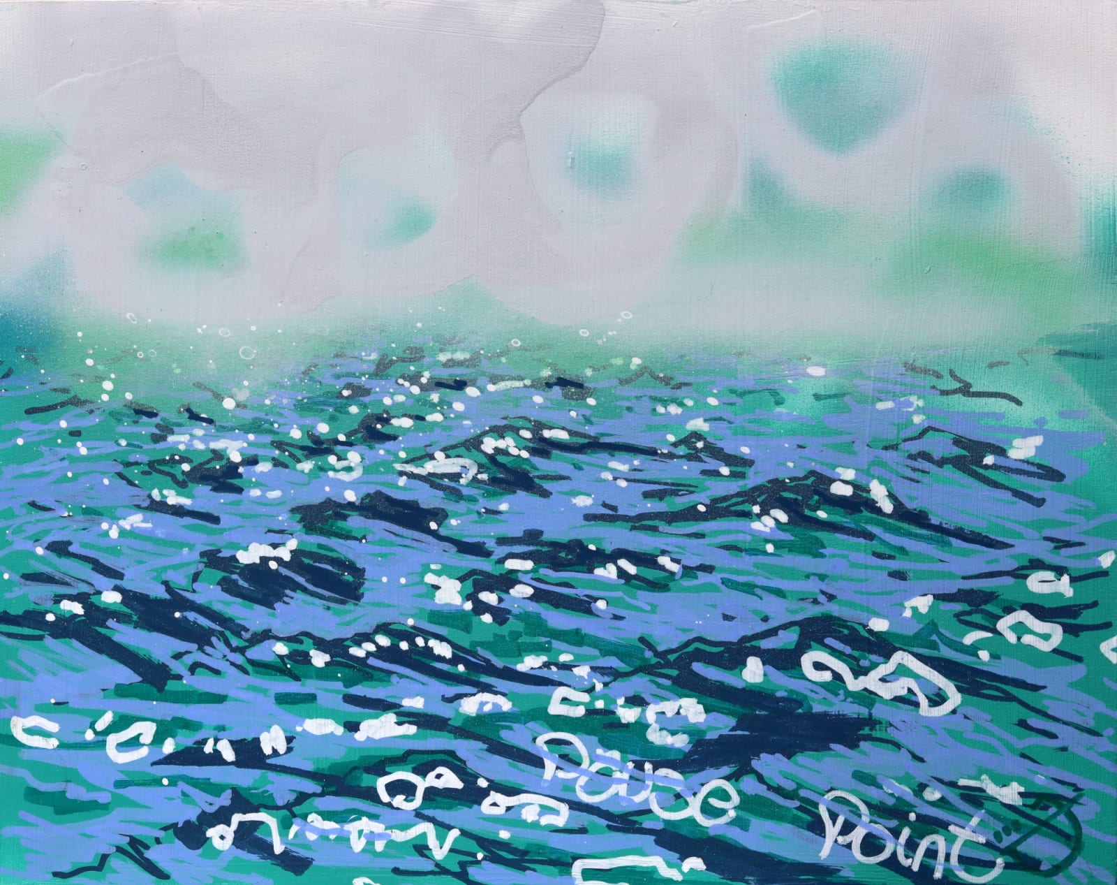 Joe Webster, Swim back to boat, 2025