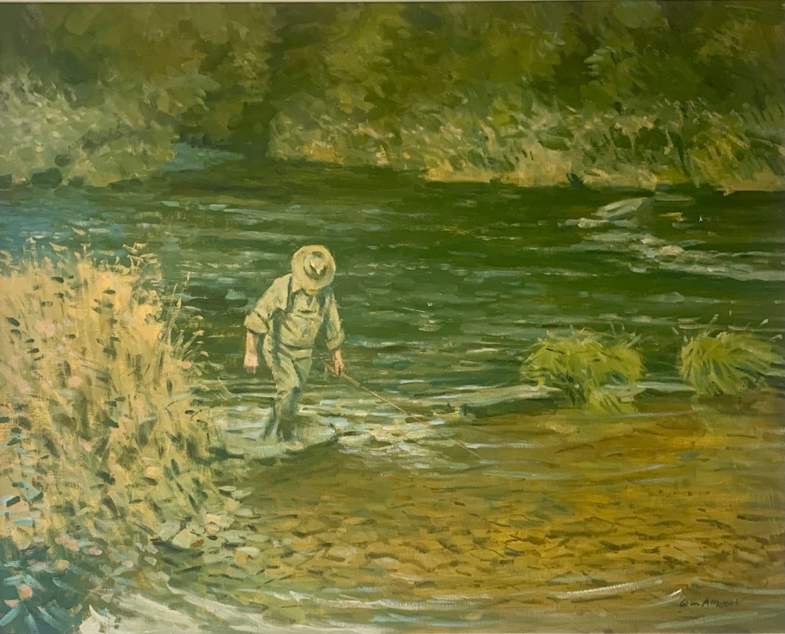 Colin Allbrook, Walking to the Next Pool