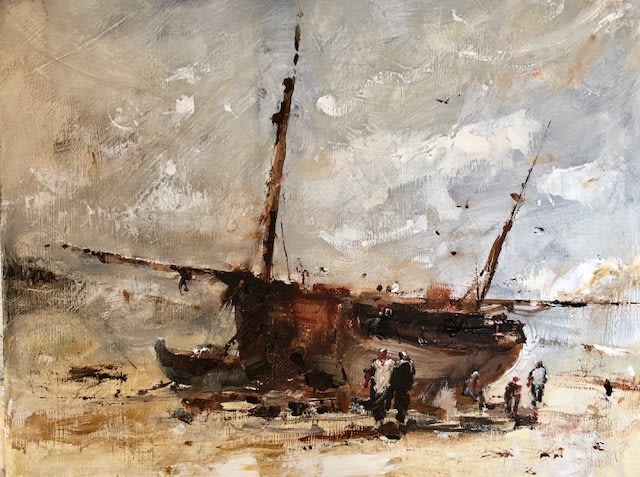 David Norman, Boat on the Coast