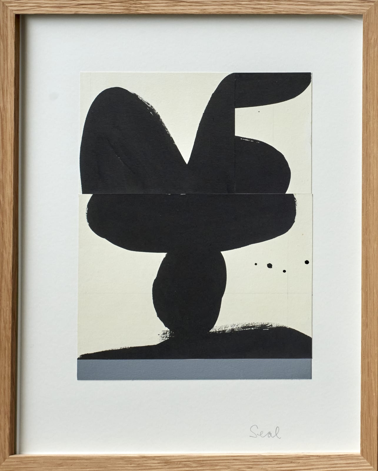 Peter Seal, Collage with Colour - C, 2019