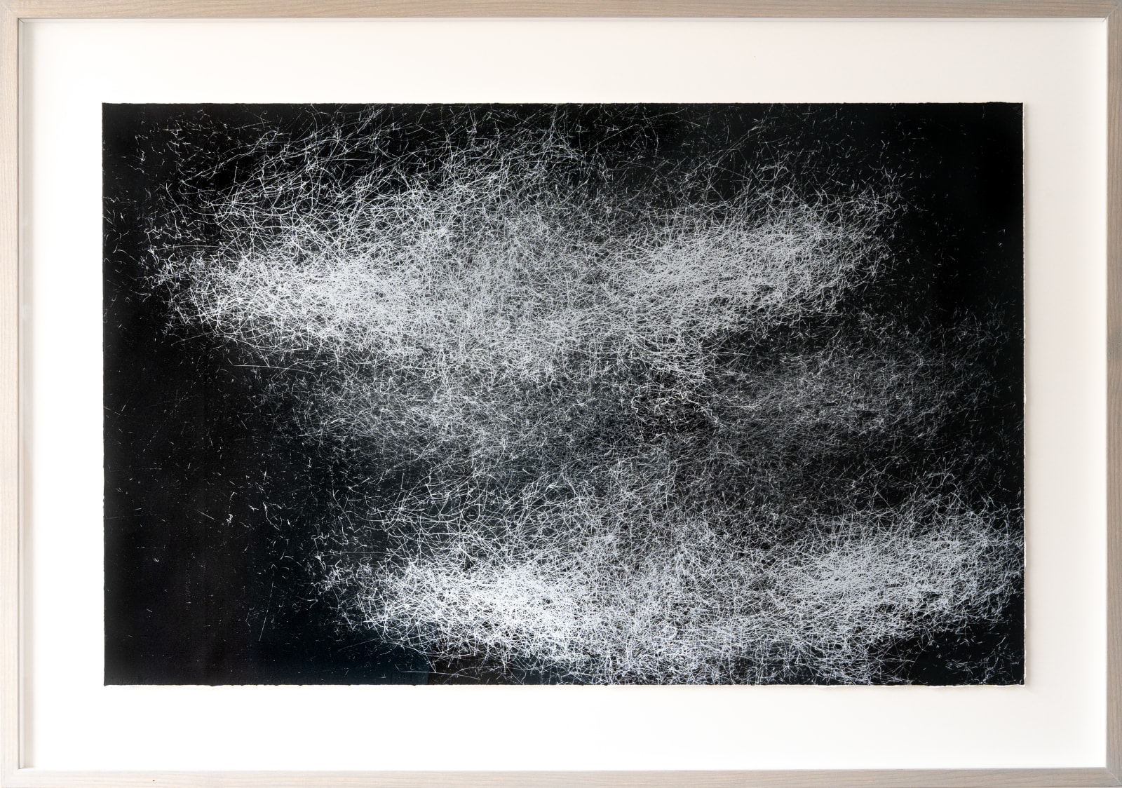 Julie Leach, Wind Dance III (repeat black) - wind through the Acacia Tree, 16 mph westerly, 525 minutes