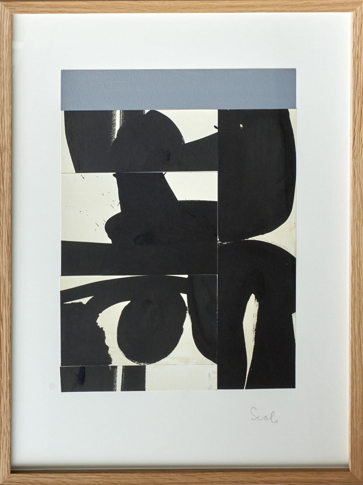 Peter Seal, Collage with Colour - A , 2019