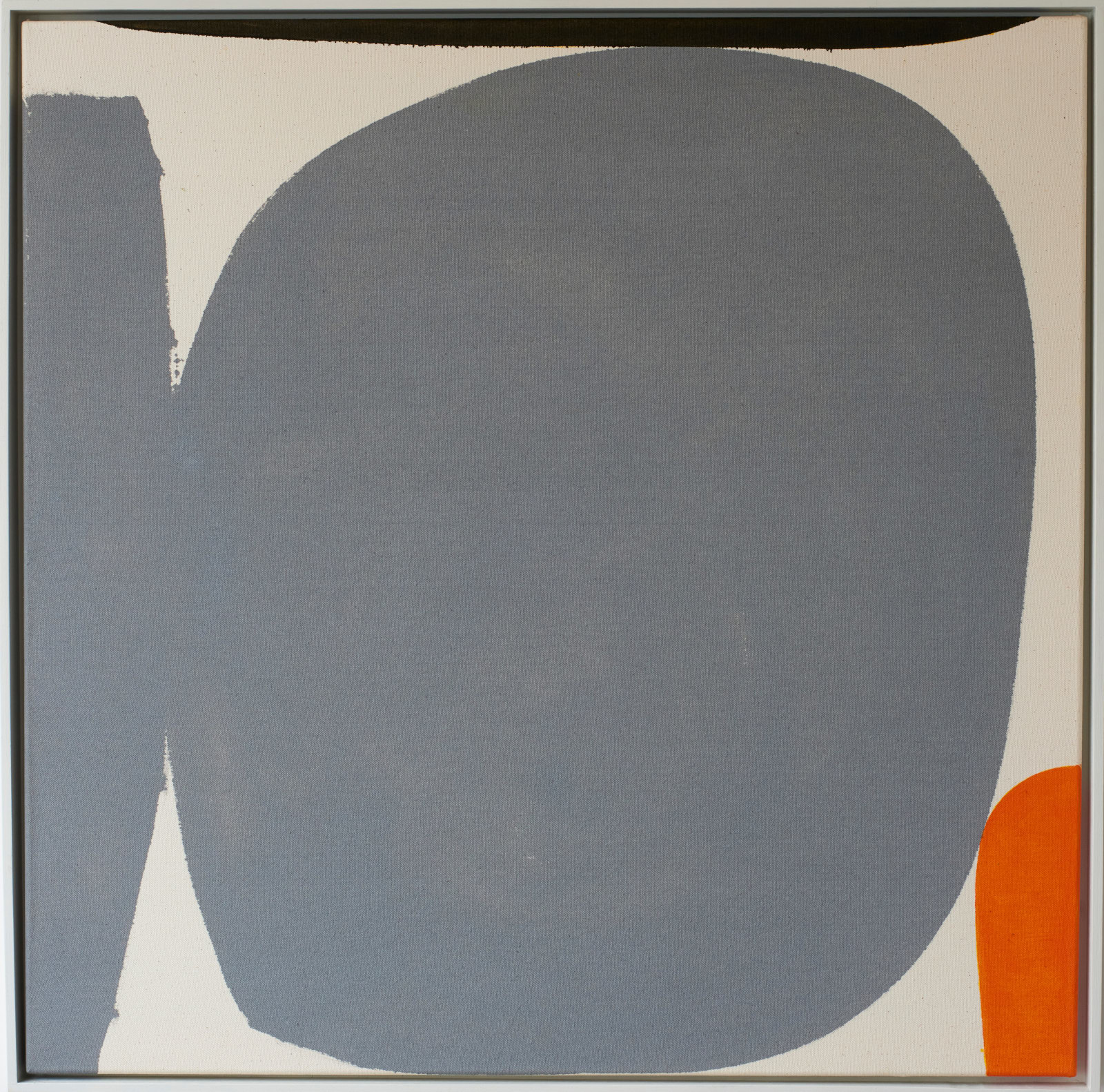 Peter Seal, Untitled (Grey, Black and Orange), 2018