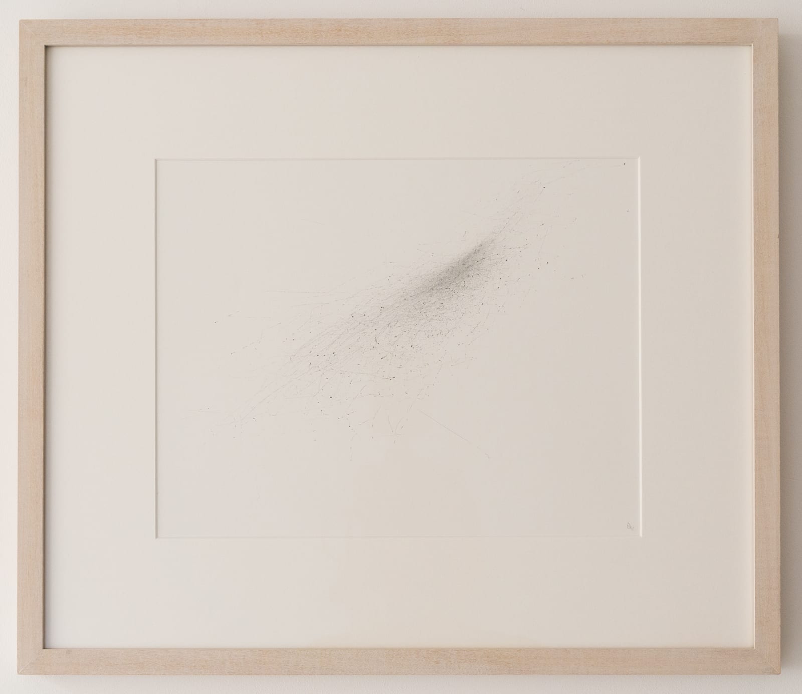 Julie Leach, Wind Drawing 14 05 2018 Wind through the Fir Tree, 7mph north north westerly, 410 minutes, 2018, 2018