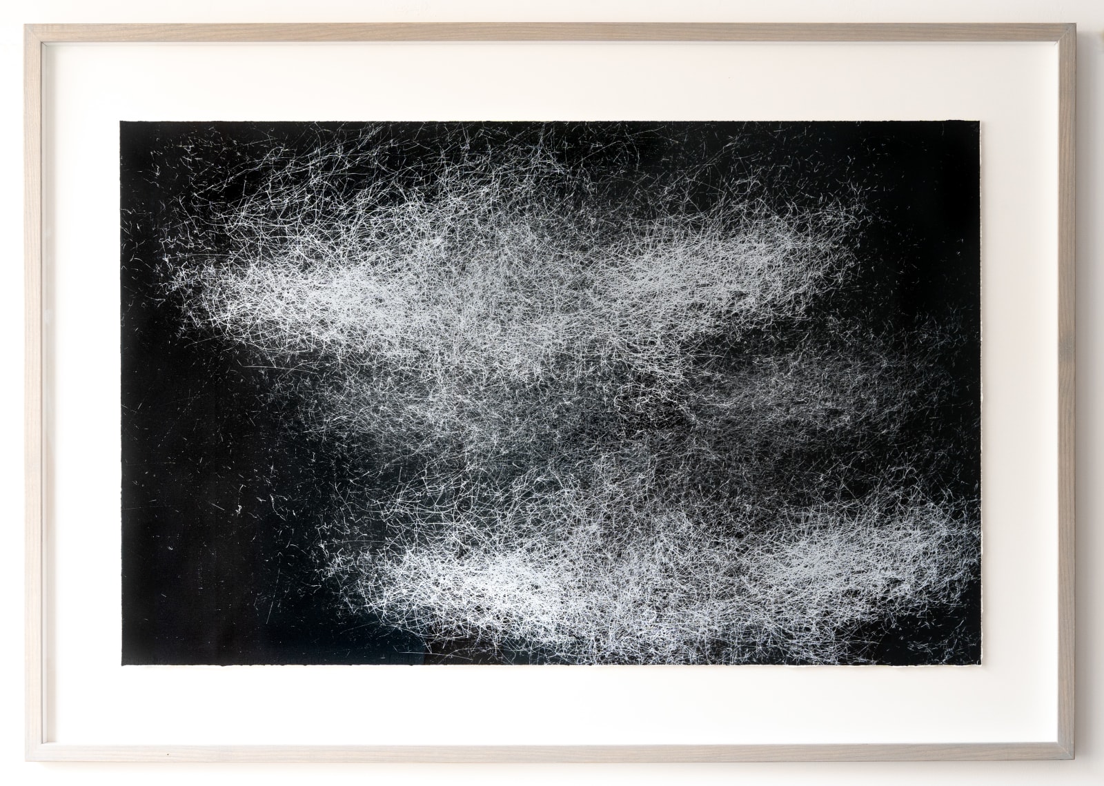 Julie Leach, Wind Dance III (repeat black) - wind through the Acacia Tree, 16 mph westerly, 525 minutes