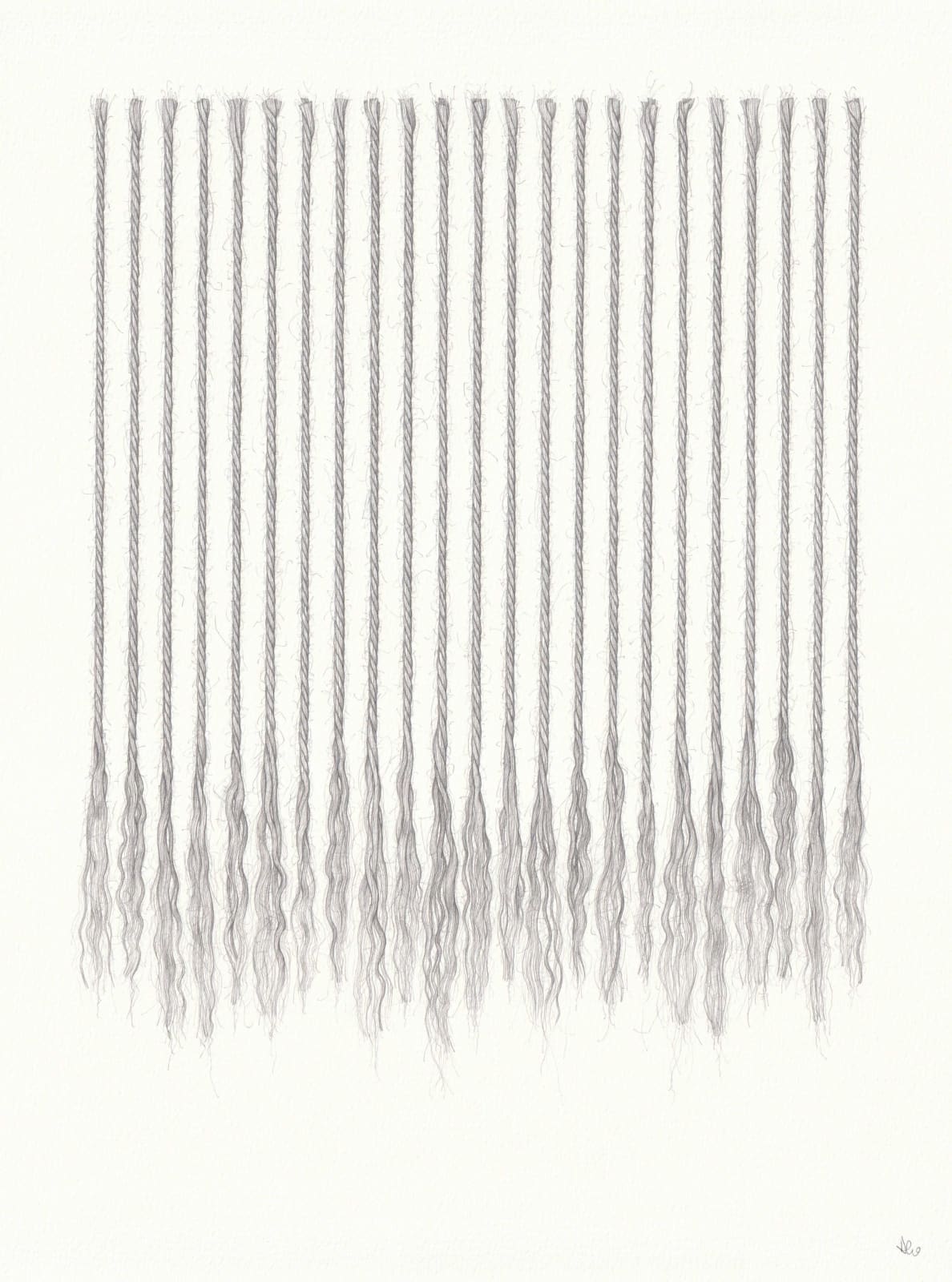 Daphne Gradidge, Tasselled II, 2020