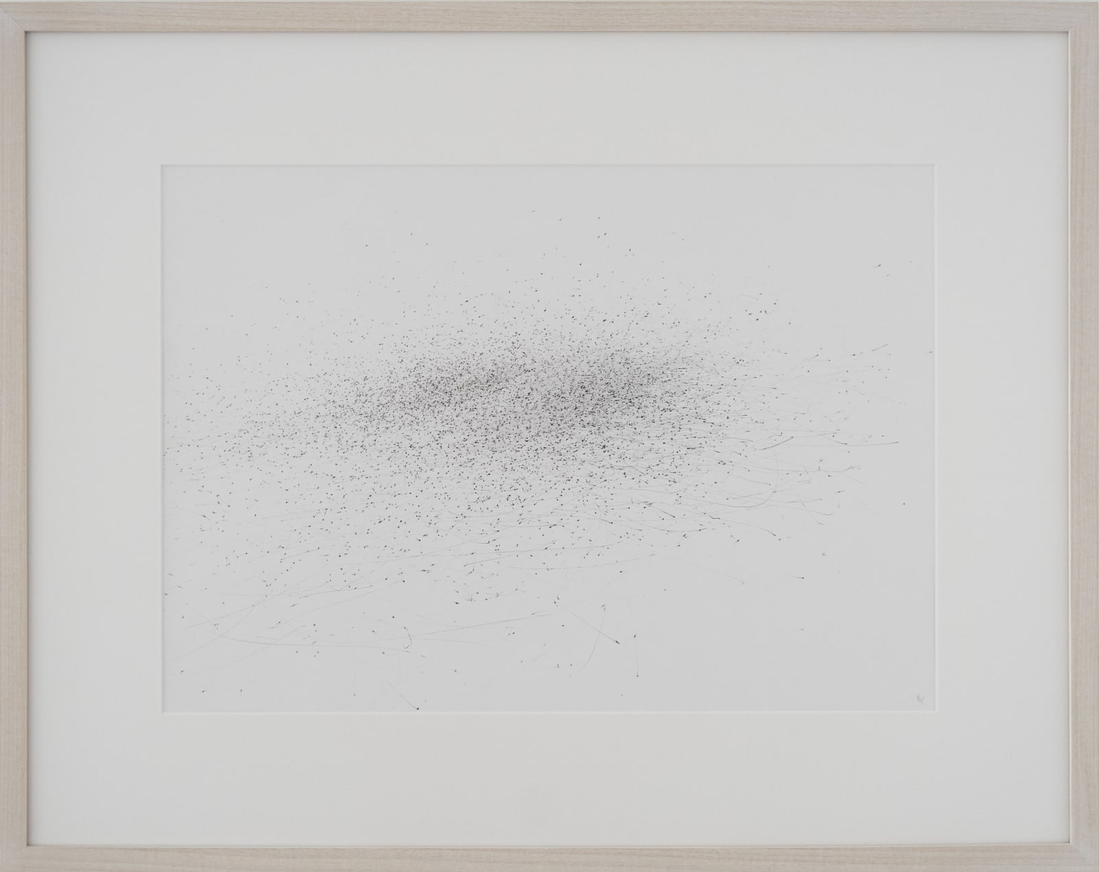 Julie Leach, Wind Drawing 11.01 2017, 2017