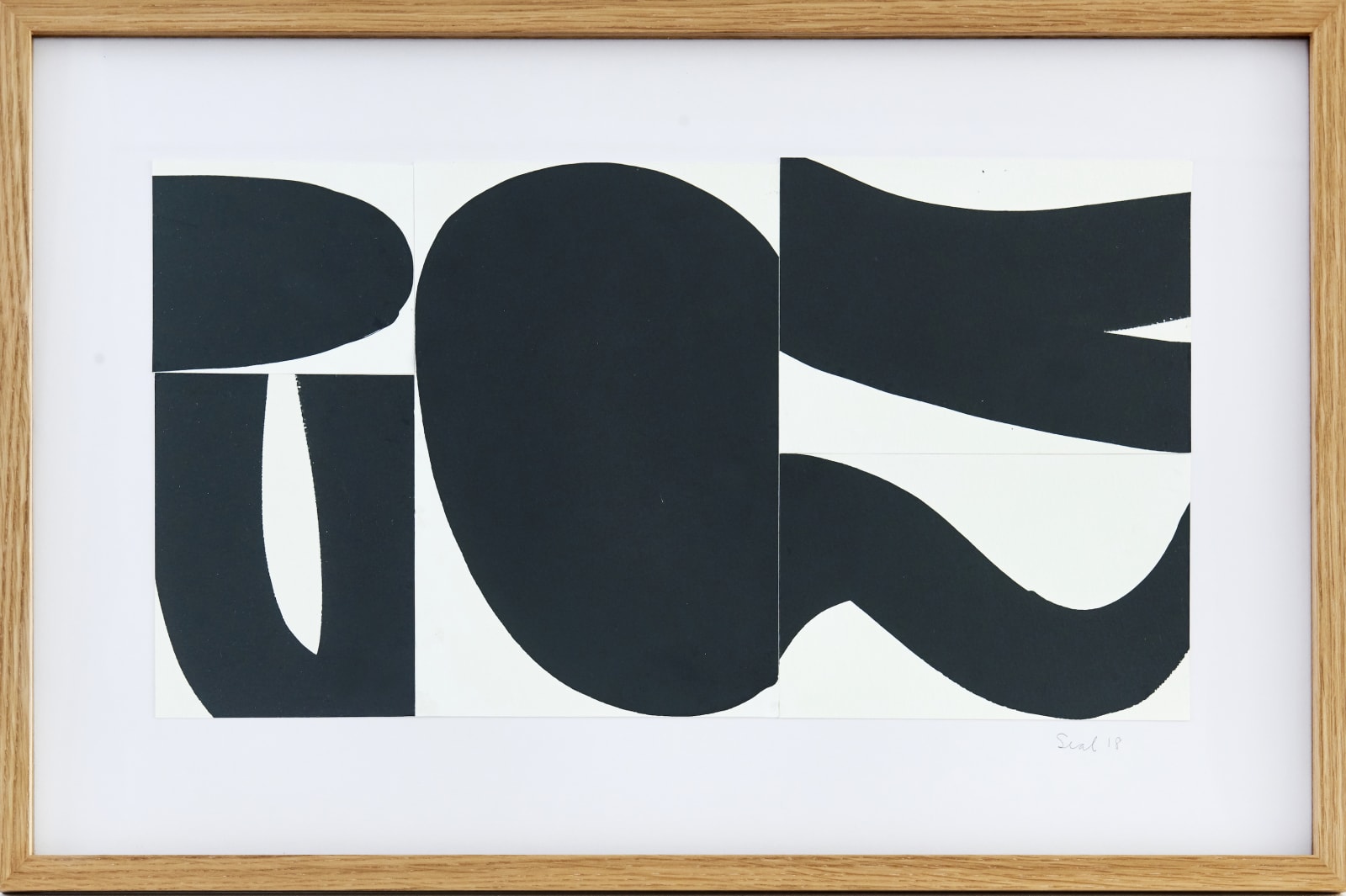 Peter Seal, Untitled Larger Collage, 2018