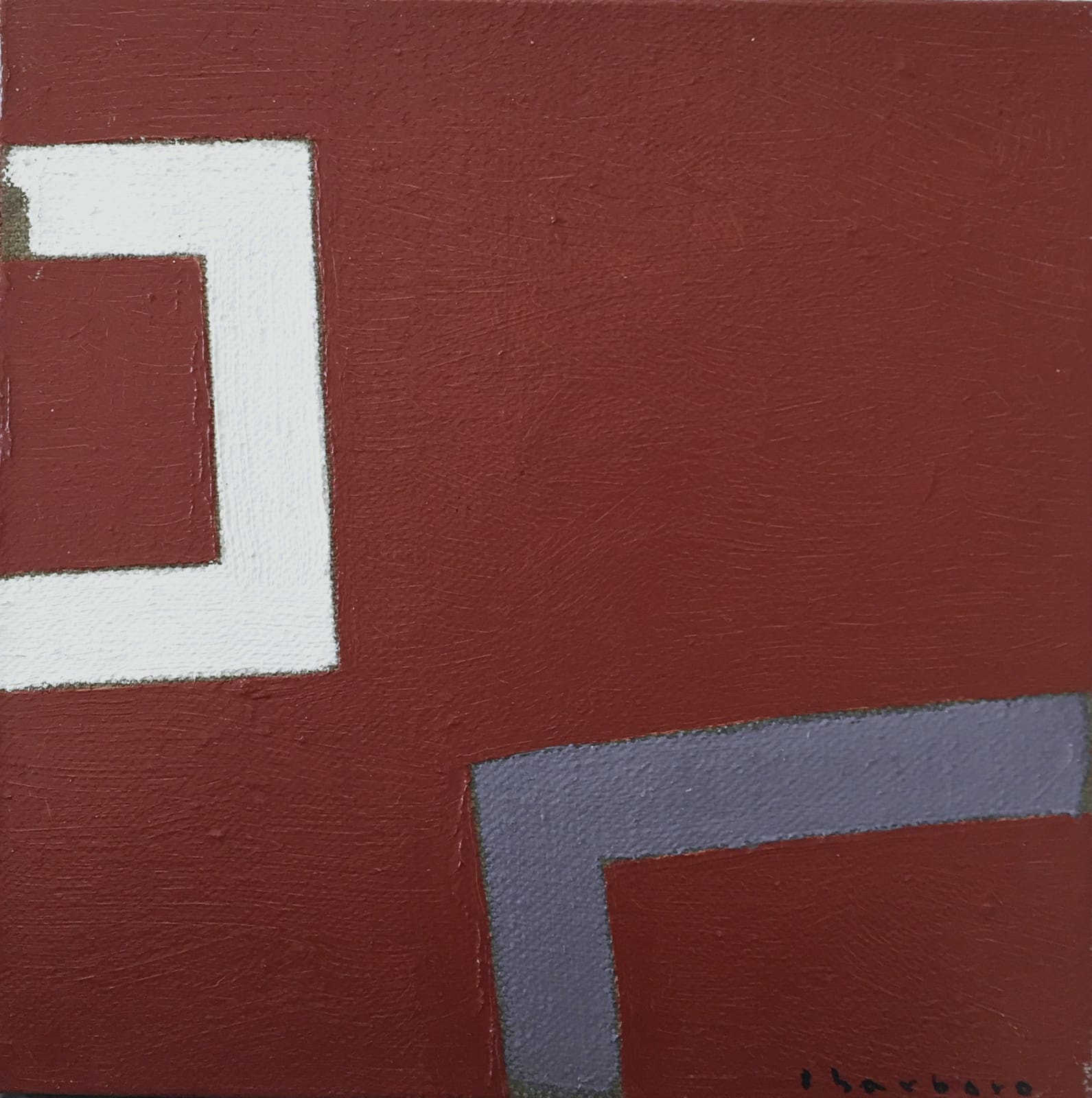 Mauricio Sbarbaro, Rojo de hierro (Iron Red), 2017