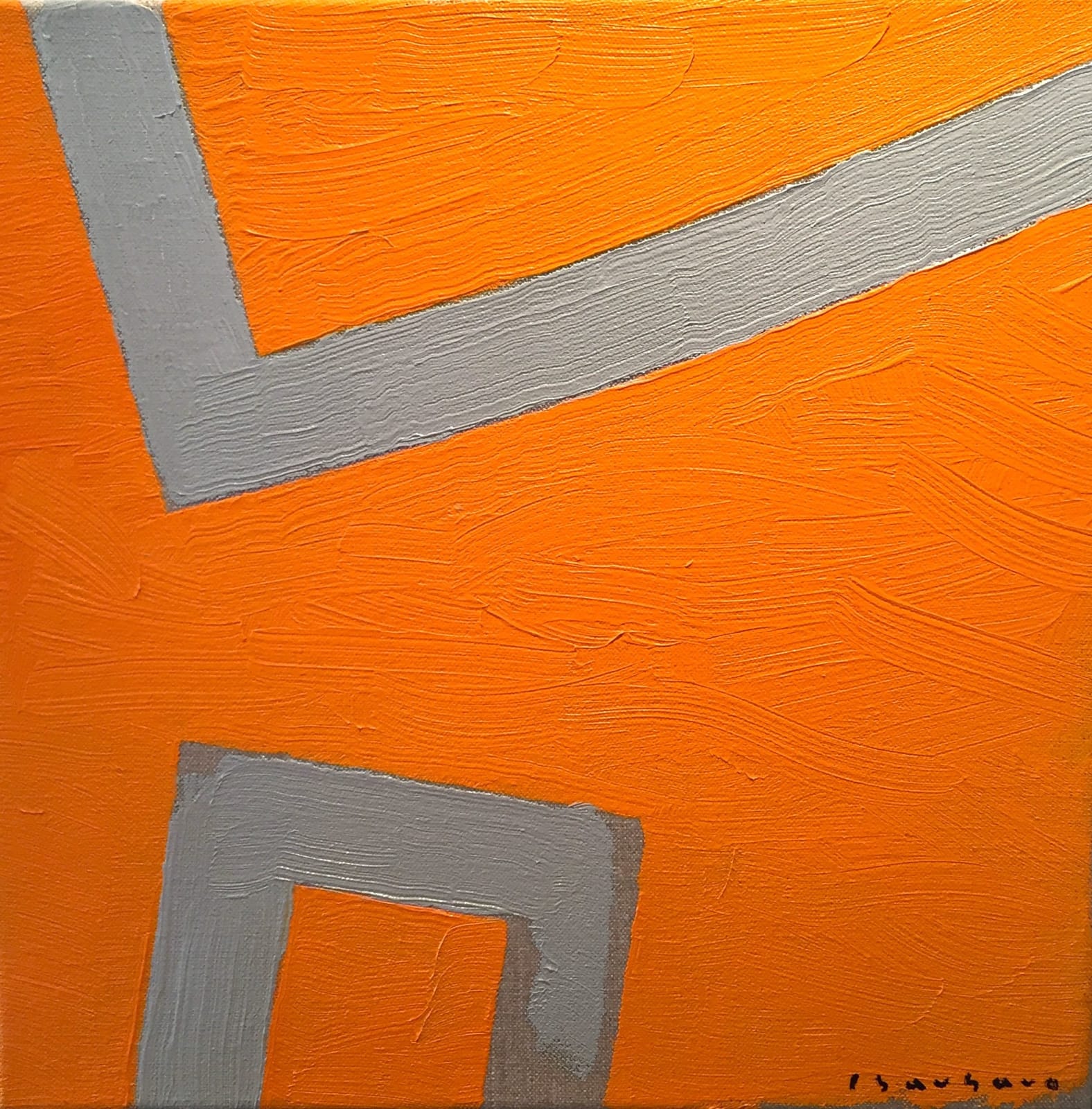 Mauricio Sbarbaro, Estelas en el atardecer (Wakes at sunset), 2018