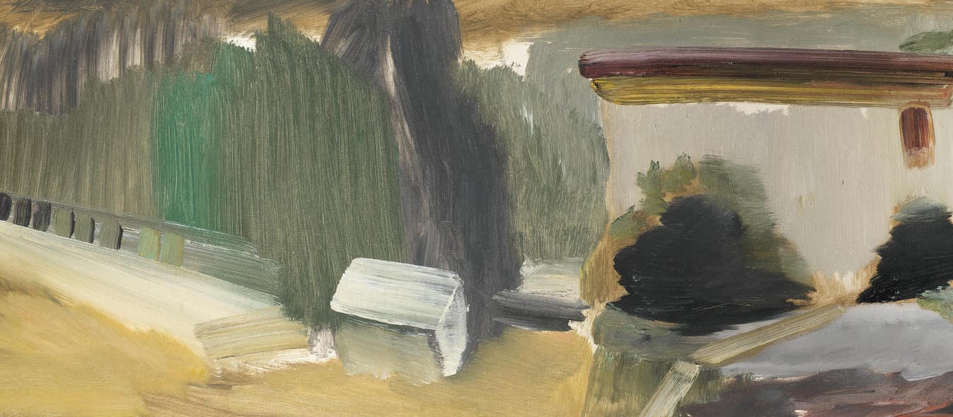 Ivon Hitchens, Landscape, c. 1957