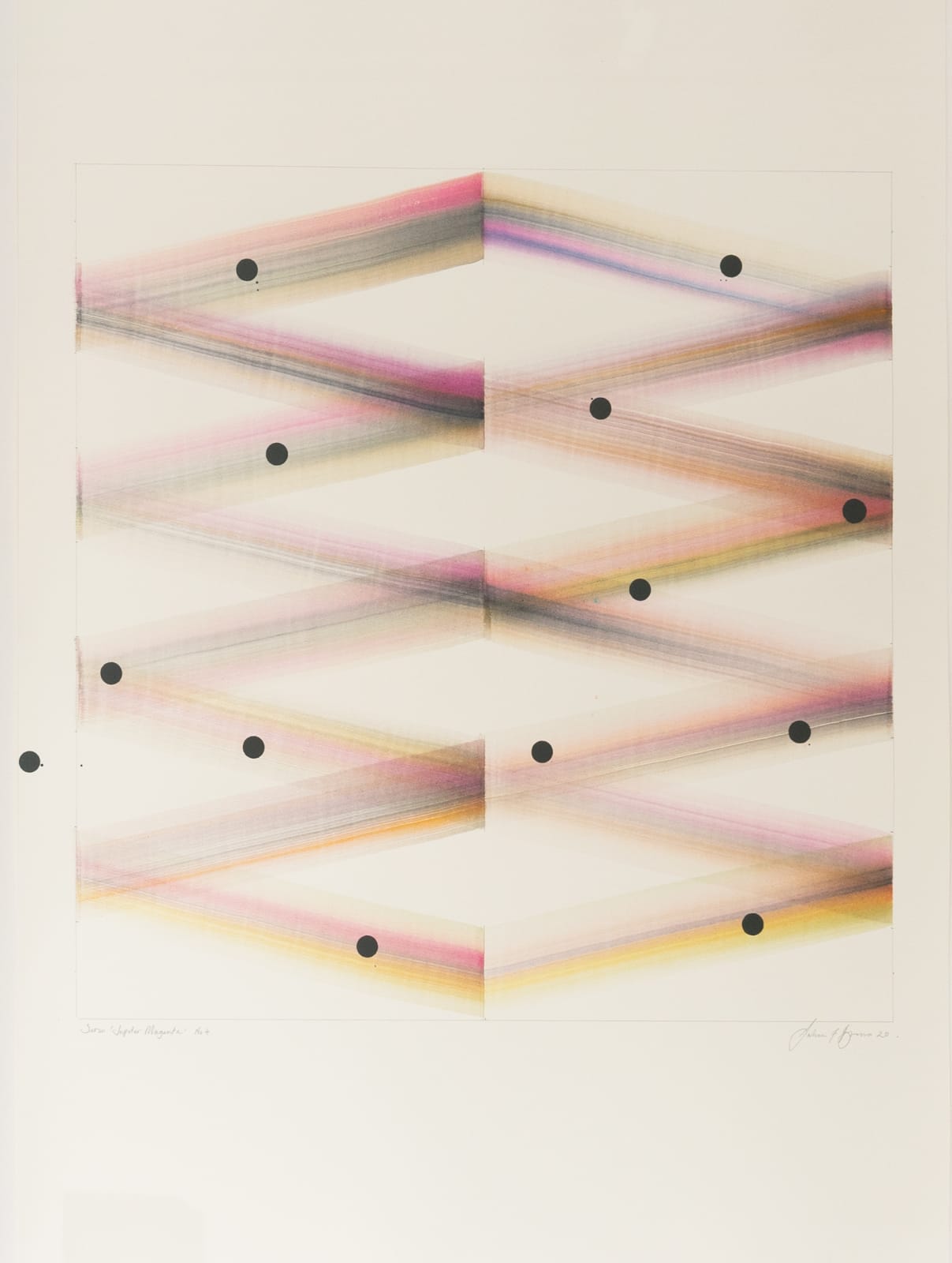 Julian Brown, Serso 'Jupiter Magenta' No. 4 , 2020