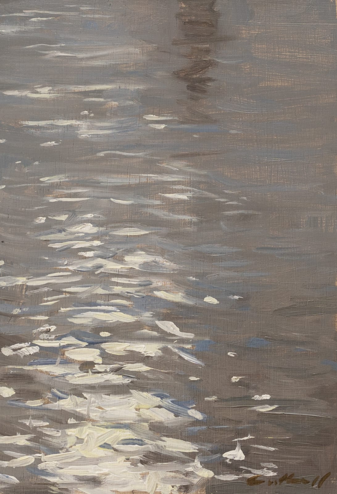 Nick Cuthell, Thames Study 5 , 2020