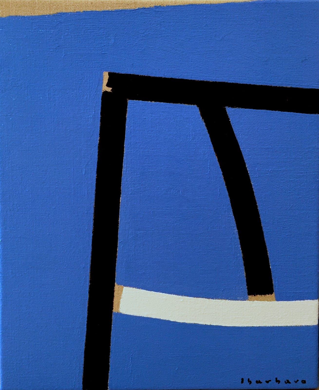 Mauricio Sbarbaro, Ventana en azul de Cadaqués (Cadaqués Blue Window), 2019