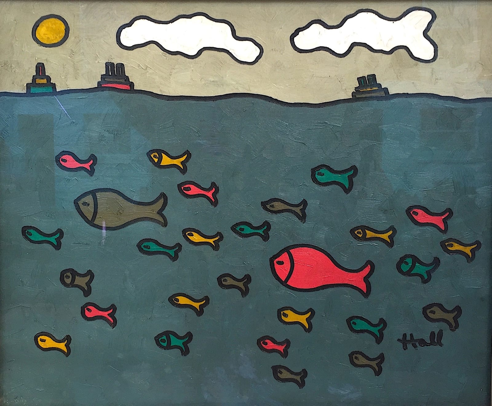 Kenneth Hall, Marine Life, c. 1938