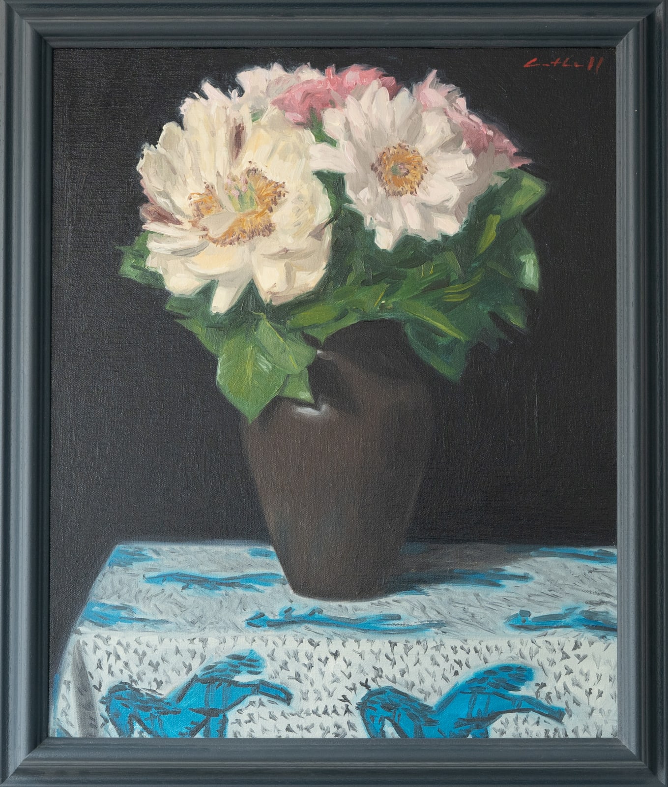 Nick Cuthell, Peonies, 2017