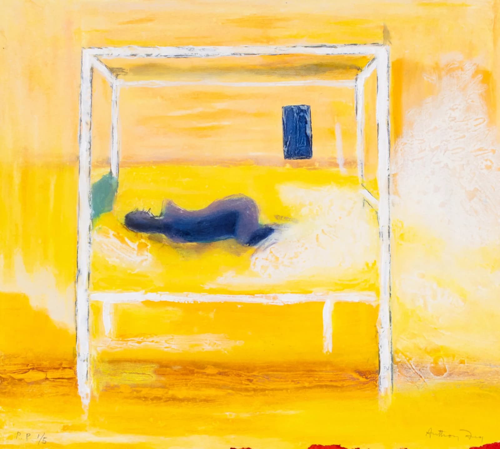 ANTHONY FRY, Nude in Yellow Room, 1990-94