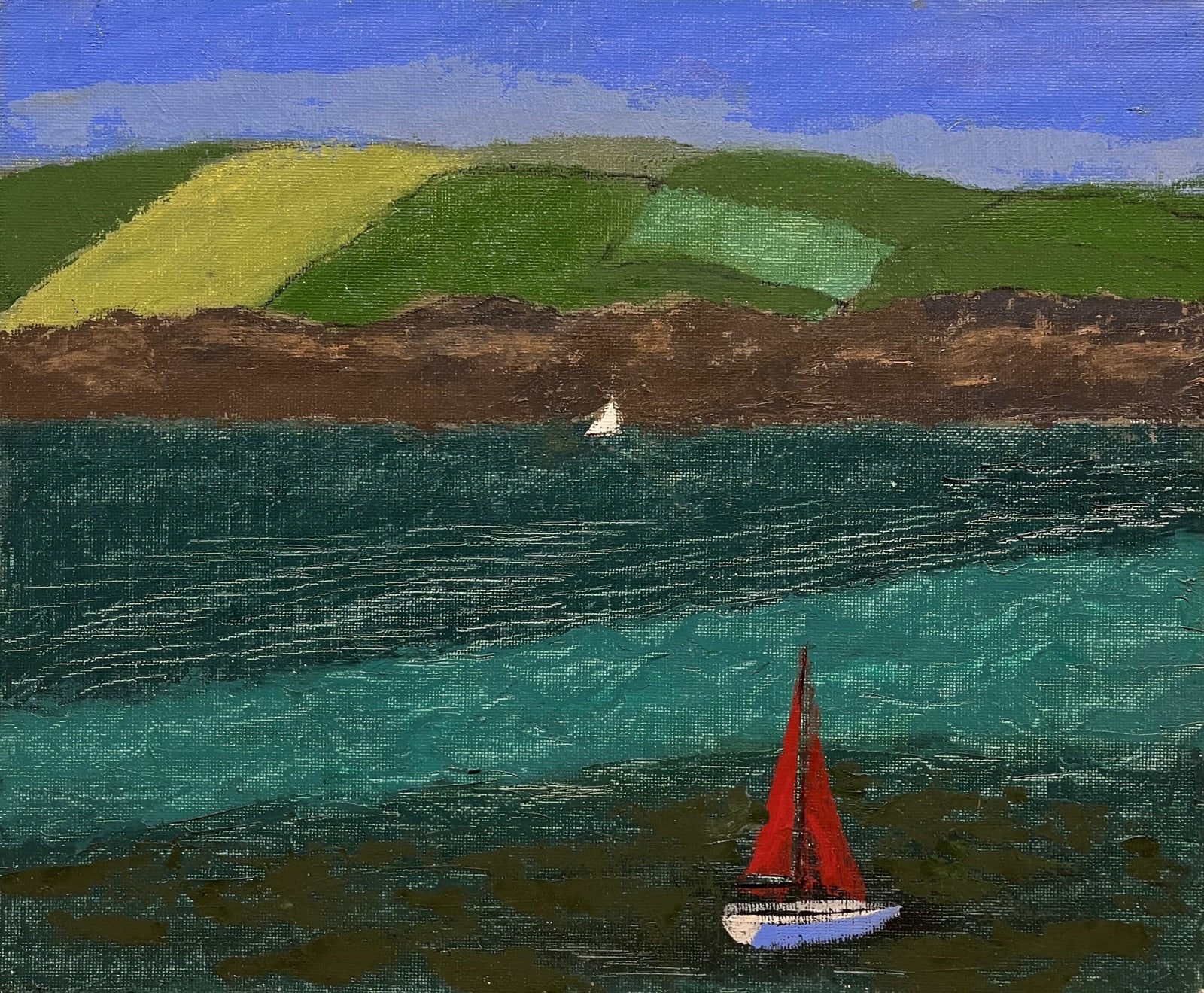 DAVID FIELD, Choppy Sea, 2022