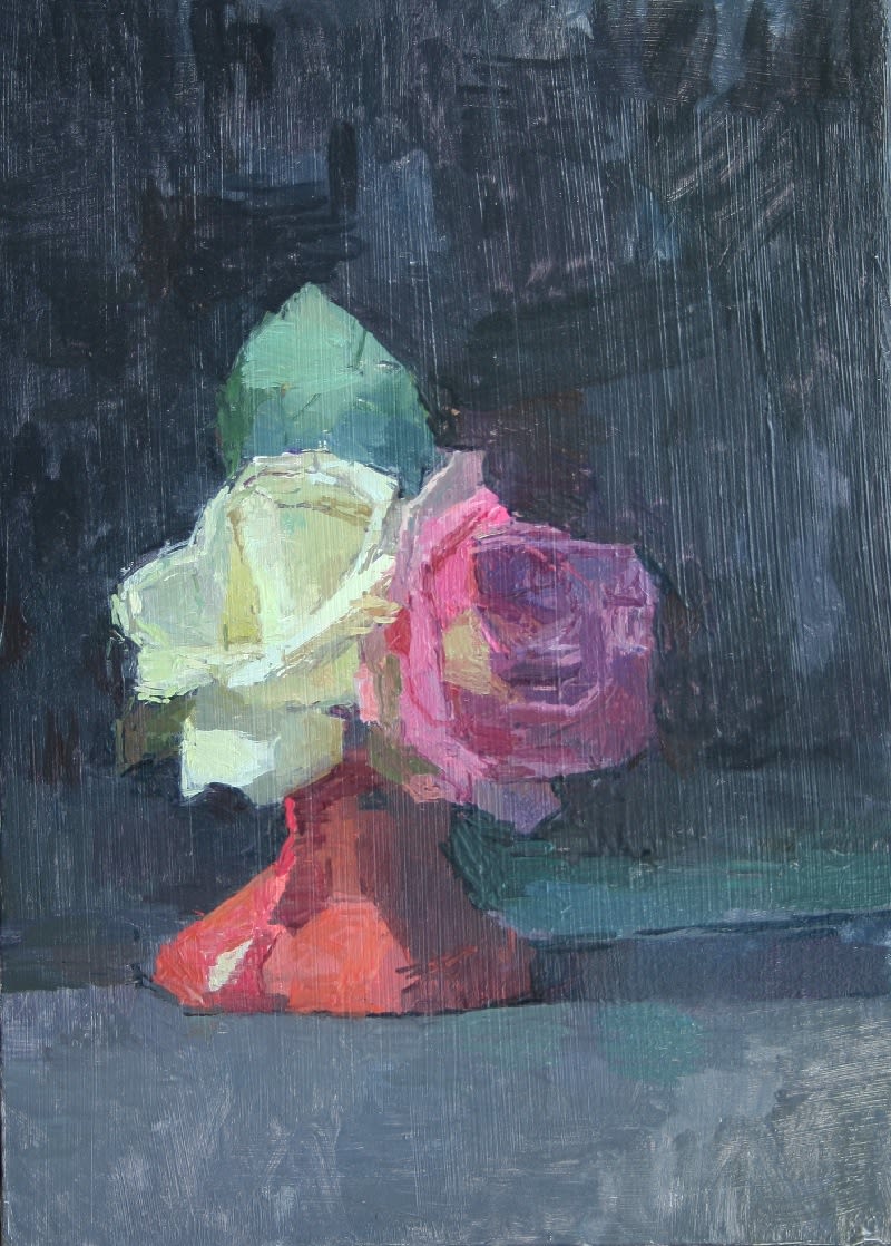 KATE HOPKINS, Pink and White Roses