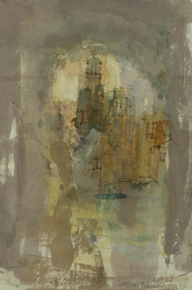 VICTORIA CROWE, Calle delle Erbe, Rainy Day